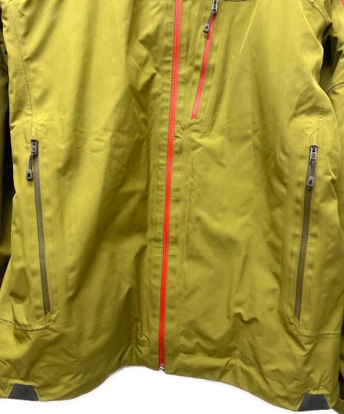 Patagonia（パタゴニア）Patagonia (パタゴニア) パウダーボウルジャケット グリーン×レッド サイズ:Ｓの古着・服飾アイテム
