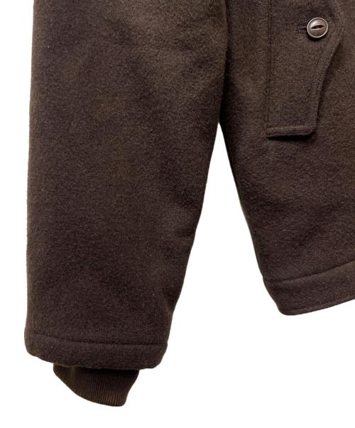 NEIGHBORHOOD（ネイバーフッド）NEIGHBORHOOD (ネイバーフッド) ウールメルトンジャケット ブラウン サイズ:ＸＬの古着・服飾アイテム