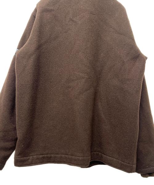 NEIGHBORHOOD（ネイバーフッド）NEIGHBORHOOD (ネイバーフッド) ウールメルトンジャケット ブラウン サイズ:ＸＬの古着・服飾アイテム