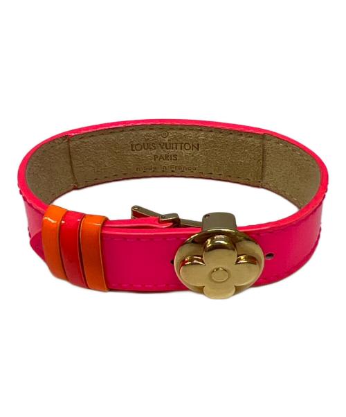 LOUIS VUITTON（ルイ ヴィトン）LOUIS VUITTON (ルイ ヴィトン) ブレスレット ピンクの古着・服飾アイテム