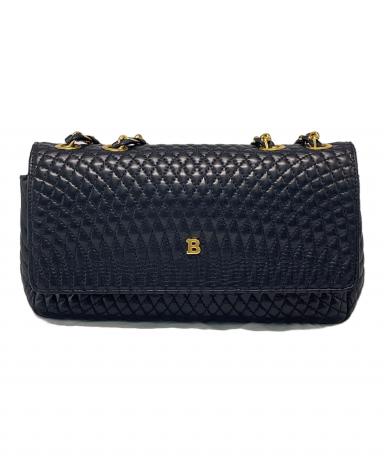 bally 新品未使用　サイズ37.5 中古・古着通販】BALLY (バリー) ステッチレザーバッグ ブラック