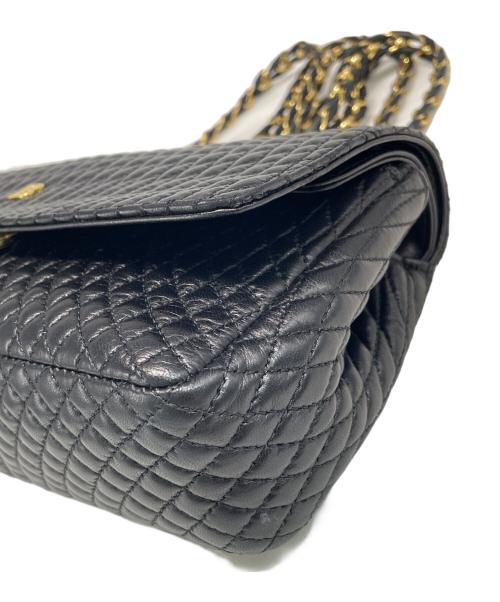BALLY（バリー）BALLY (バリー) ステッチレザーバッグ ブラックの古着・服飾アイテム