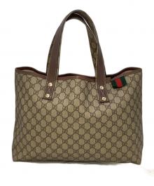 GUCCI（グッチ）の古着「GGスプリーム トートバッグ」｜ベージュ