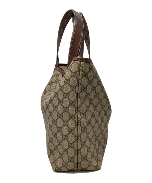 GUCCI（グッチ）GUCCI (グッチ) GGスプリーム トートバッグ ベージュ サイズ:-の古着・服飾アイテム