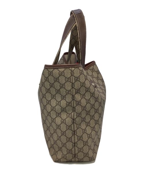 GUCCI（グッチ）GUCCI (グッチ) GGスプリーム トートバッグ ベージュ サイズ:-の古着・服飾アイテム