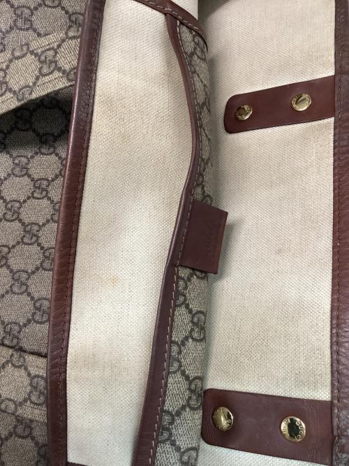 GUCCI（グッチ）GUCCI (グッチ) GGスプリーム トートバッグ ベージュ サイズ:-の古着・服飾アイテム