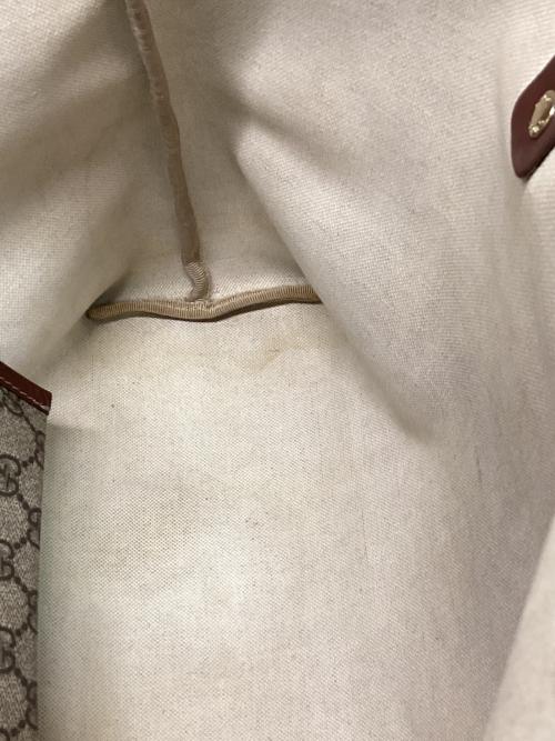 GUCCI（グッチ）GUCCI (グッチ) GGスプリーム トートバッグ ベージュ サイズ:-の古着・服飾アイテム