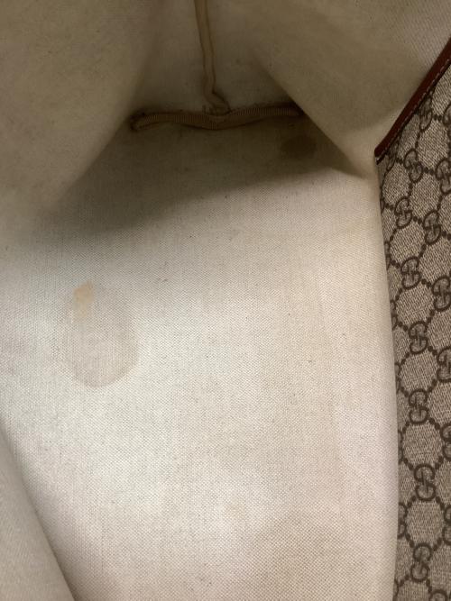 GUCCI（グッチ）GUCCI (グッチ) GGスプリーム トートバッグ ベージュ サイズ:-の古着・服飾アイテム