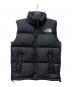 THE NORTH FACE（ザ ノース フェイス）の古着「ヌプシベスト」｜ブラック