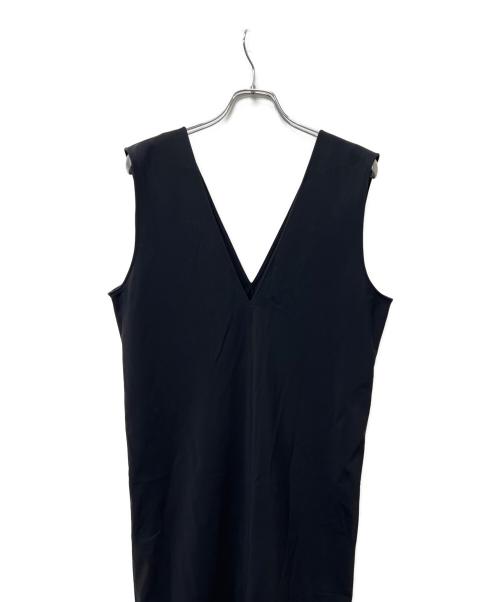theory（セオリー）theory (セオリー) ノースリーブワンピース ブラック サイズ:Ｓの古着・服飾アイテム