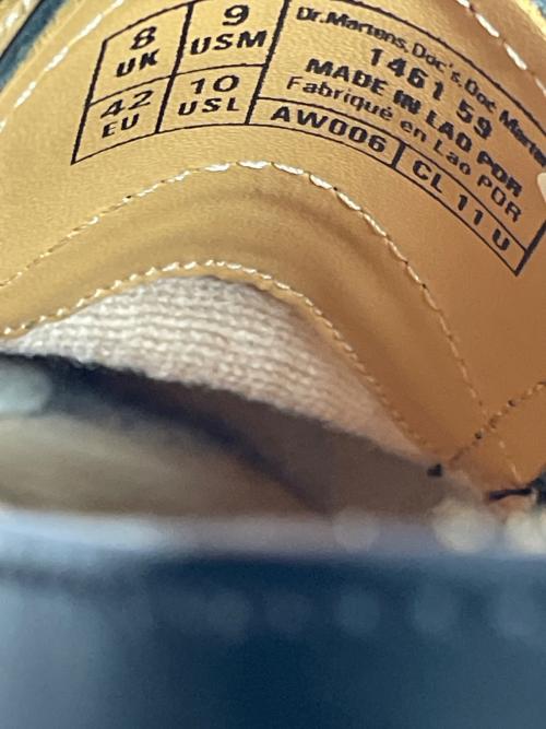 Dr.Martens（ドクターマーチン）Dr.Martens (ドクターマーチン) 3ホールシューズ ブラック サイズ:UK8の古着・服飾アイテム