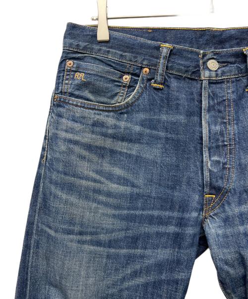 RRL（ダブルアールエル）RRL (ダブルアールエル) SLIM NARROW JEANS インディゴ サイズ:３３の古着・服飾アイテム