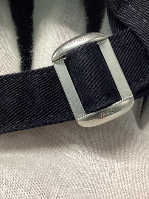 CELINE（セリーヌ）CELINE (セリーヌ) キャップ ブラックの古着・服飾アイテム