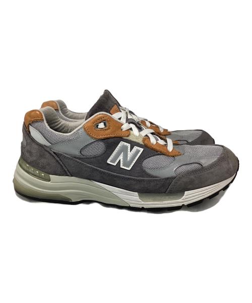 NEW BALANCE（ニューバランス）NEW BALANCE (ニューバランス) TODDSNYDER (トッドシュナイダー) スニーカー グレー×ブラウン サイズ:SIZE 29cmの古着・服飾アイテム