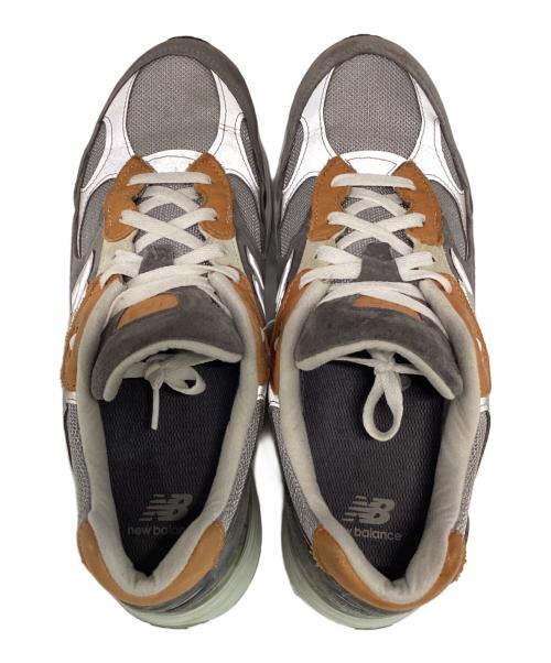NEW BALANCE（ニューバランス）NEW BALANCE (ニューバランス) TODDSNYDER (トッドシュナイダー) スニーカー グレー×ブラウン サイズ:SIZE 29cmの古着・服飾アイテム