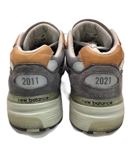 NEW BALANCE（ニューバランス）NEW BALANCE (ニューバランス) TODDSNYDER (トッドシュナイダー) スニーカー グレー×ブラウン サイズ:SIZE 29cmの古着・服飾アイテム