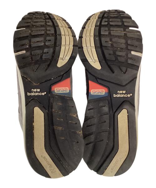 NEW BALANCE（ニューバランス）NEW BALANCE (ニューバランス) TODDSNYDER (トッドシュナイダー) スニーカー グレー×ブラウン サイズ:SIZE 29cmの古着・服飾アイテム