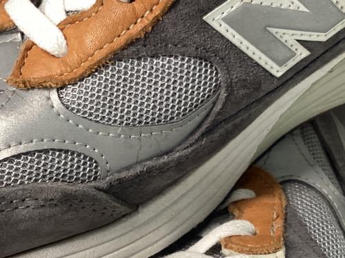 NEW BALANCE（ニューバランス）NEW BALANCE (ニューバランス) TODDSNYDER (トッドシュナイダー) スニーカー グレー×ブラウン サイズ:SIZE 29cmの古着・服飾アイテム