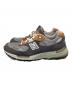 NEW BALANCE (ニューバランス) TODDSNYDER (トッドシュナイダー) スニーカー グレー×ブラウン サイズ:SIZE 29cm：35000円
