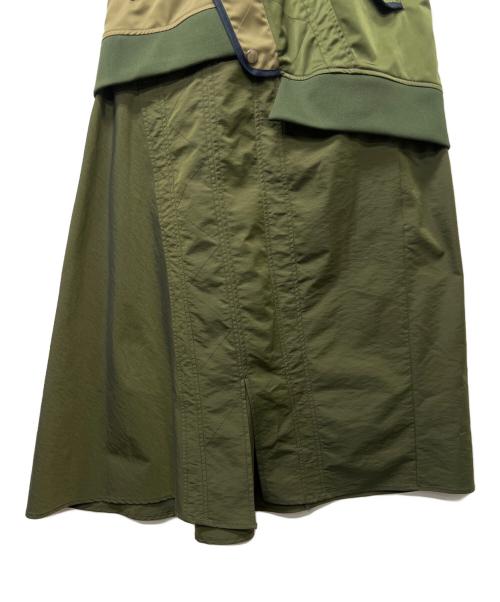 AULA AILA（アウラアイラ）AULA AILA (アウラアイラ) ミリタリースカート グリーン サイズ:０の古着・服飾アイテム