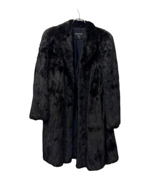 VALENTINO（ヴァレンティノ）VALENTINO (ヴァレンティノ) BLACKGLAMA (ブラックグラマ) ミンクコート ブラウン サイズ:FREEの古着・服飾アイテム