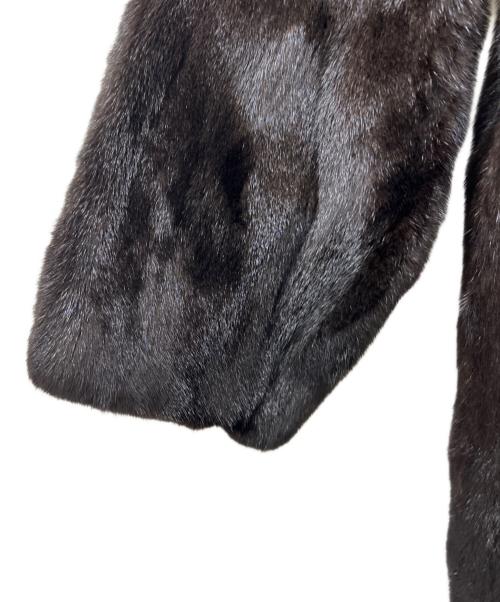VALENTINO（ヴァレンティノ）VALENTINO (ヴァレンティノ) BLACKGLAMA (ブラックグラマ) ミンクコート ブラウン サイズ:FREEの古着・服飾アイテム
