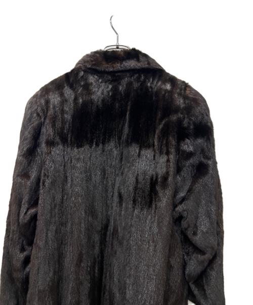 VALENTINO（ヴァレンティノ）VALENTINO (ヴァレンティノ) BLACKGLAMA (ブラックグラマ) ミンクコート ブラウン サイズ:FREEの古着・服飾アイテム