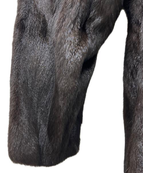 VALENTINO（ヴァレンティノ）VALENTINO (ヴァレンティノ) BLACKGLAMA (ブラックグラマ) ミンクコート ブラウン サイズ:FREEの古着・服飾アイテム