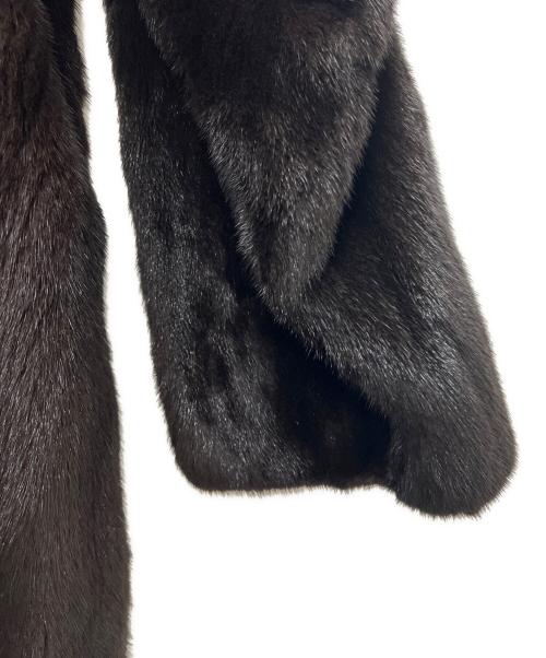 VALENTINO（ヴァレンティノ）VALENTINO (ヴァレンティノ) BLACKGLAMA (ブラックグラマ) ミンクコート ブラウン サイズ:FREEの古着・服飾アイテム