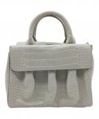 Madame Hirokoマダム ヒロコ）の古着「ショルダーバッグ」｜ライトグレー