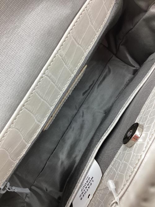 Madame Hiroko（マダム ヒロコ）Madame Hiroko (マダム ヒロコ) ショルダーバッグ ライトグレーの古着・服飾アイテム