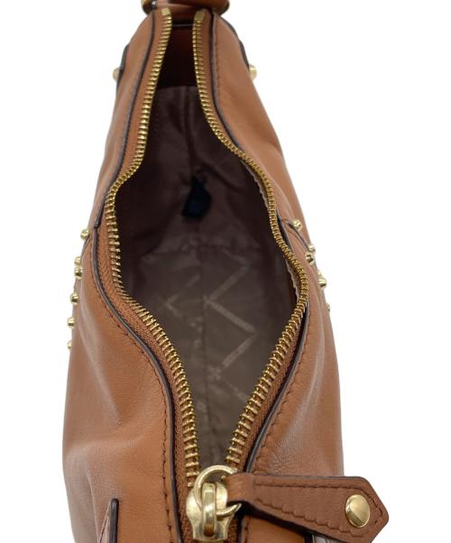 MICHAEL KORS（マイケルコース）MICHAEL KORS (マイケルコース) ショルダーバッグ ブラウンの古着・服飾アイテム
