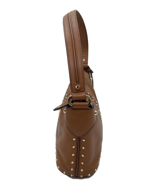 MICHAEL KORS（マイケルコース）MICHAEL KORS (マイケルコース) ショルダーバッグ ブラウンの古着・服飾アイテム