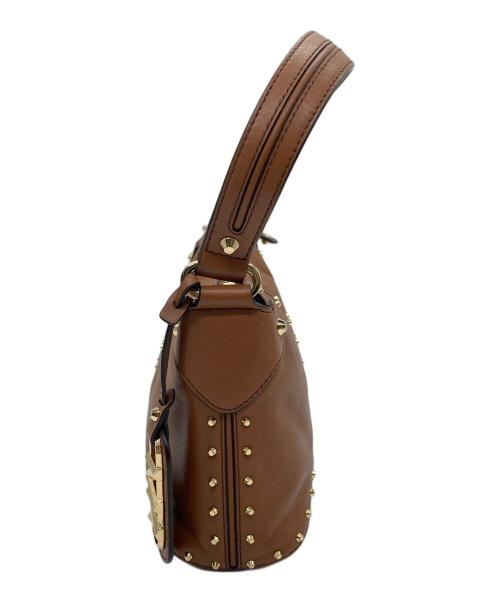 MICHAEL KORS（マイケルコース）MICHAEL KORS (マイケルコース) ショルダーバッグ ブラウンの古着・服飾アイテム