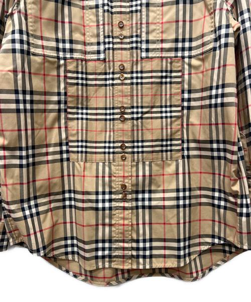 BURBERRY（バーバリー）BURBERRY (バーバリー) 長袖シャツ ベージュ サイズ:UK4の古着・服飾アイテム