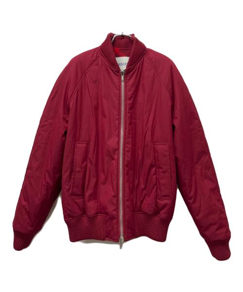 BURBERRY（バーバリー）BURBERRY (バーバリー) リバーシブルボンバージャケット レッド サイズ:Ｓの古着・服飾アイテム