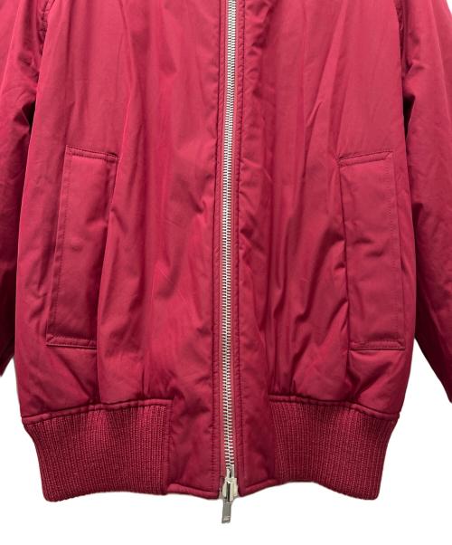 BURBERRY（バーバリー）BURBERRY (バーバリー) リバーシブルボンバージャケット レッド サイズ:Ｓの古着・服飾アイテム