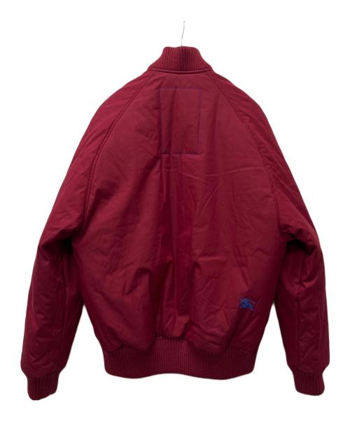 BURBERRY（バーバリー）BURBERRY (バーバリー) リバーシブルボンバージャケット レッド サイズ:Ｓの古着・服飾アイテム