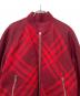 BURBERRY (バーバリー) リバーシブルボンバージャケット レッド サイズ:Ｓ：78000円