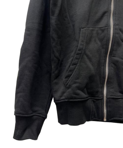 DIESEL（ディーゼル）DIESEL (ディーゼル) ロゴジップパーカー ブラック サイズ:ＸＳの古着・服飾アイテム