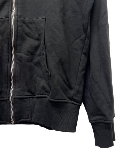DIESEL（ディーゼル）DIESEL (ディーゼル) ロゴジップパーカー ブラック サイズ:ＸＳの古着・服飾アイテム