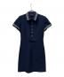 FENDI（フェンディ）の古着「半袖ワンピース」｜ネイビー