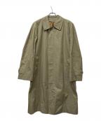 Burberry'sバーバリー）の古着「ステンカラーコート」｜オリーブ×ベージュ