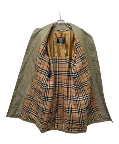 Burberry's（バーバリー）Burberry's (バーバリー) ステンカラーコート オリーブ×ベージュ サイズ:Ｓの古着・服飾アイテム