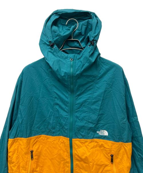 THE NORTH FACE（ザ ノース フェイス）THE NORTH FACE (ザ ノース フェイス) コンパクトジャケット グリーン×オレンジ サイズ:Ｌの古着・服飾アイテム