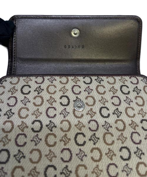 CELINE（セリーヌ）CELINE (セリーヌ) 3つ折り財布 ベージュの古着・服飾アイテム