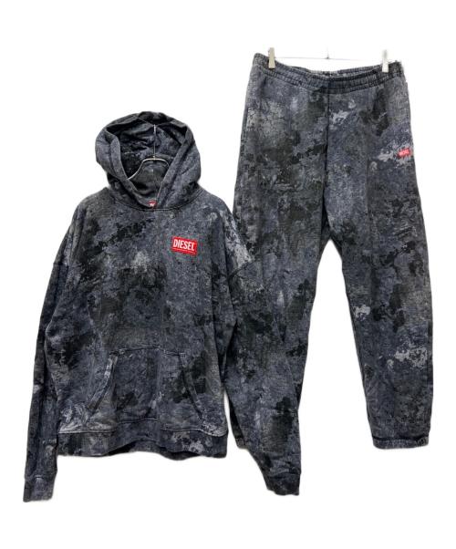 DIESEL（ディーゼル）DIESEL (ディーゼル) S-BOXT-HOOD・P-Marky-R2 ブラック サイズ:Ｌの古着・服飾アイテム