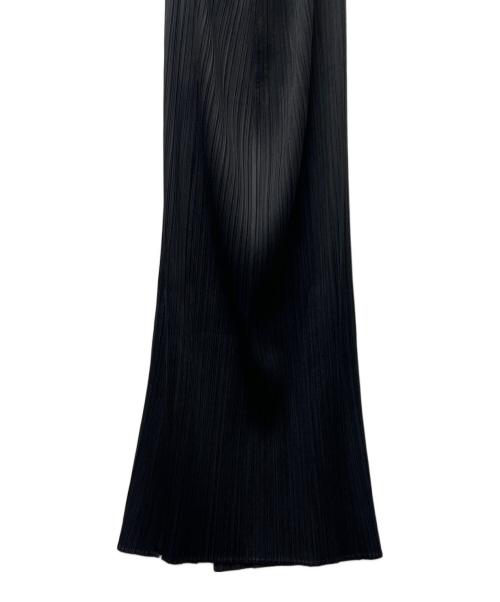 PLEATS PLEASE（プリーツプリーズ）PLEATS PLEASE (プリーツプリーズ) ホルターネックワンピース ブラック サイズ:２の古着・服飾アイテム