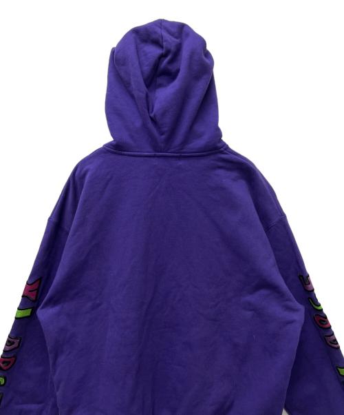 X-LARGE（エクストララージ）X-LARGE (エクストララージ) ハーフジップパーカー パープル サイズ:Mの古着・服飾アイテム