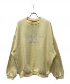 FOG ESSENTIALSフィアオブゴッド エッセンシャル）の古着「クルーネックスウェット」｜イエロー